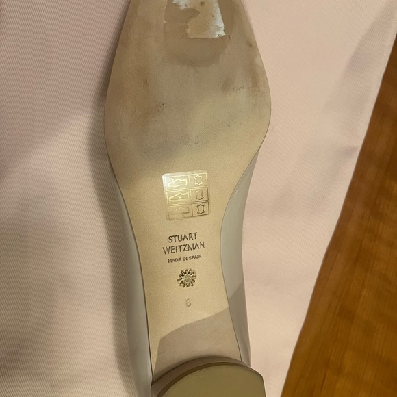 Stuart Weizman Anicia 25 in Dolce Taupe (Light pinkish hue) - Picture 5 of 5